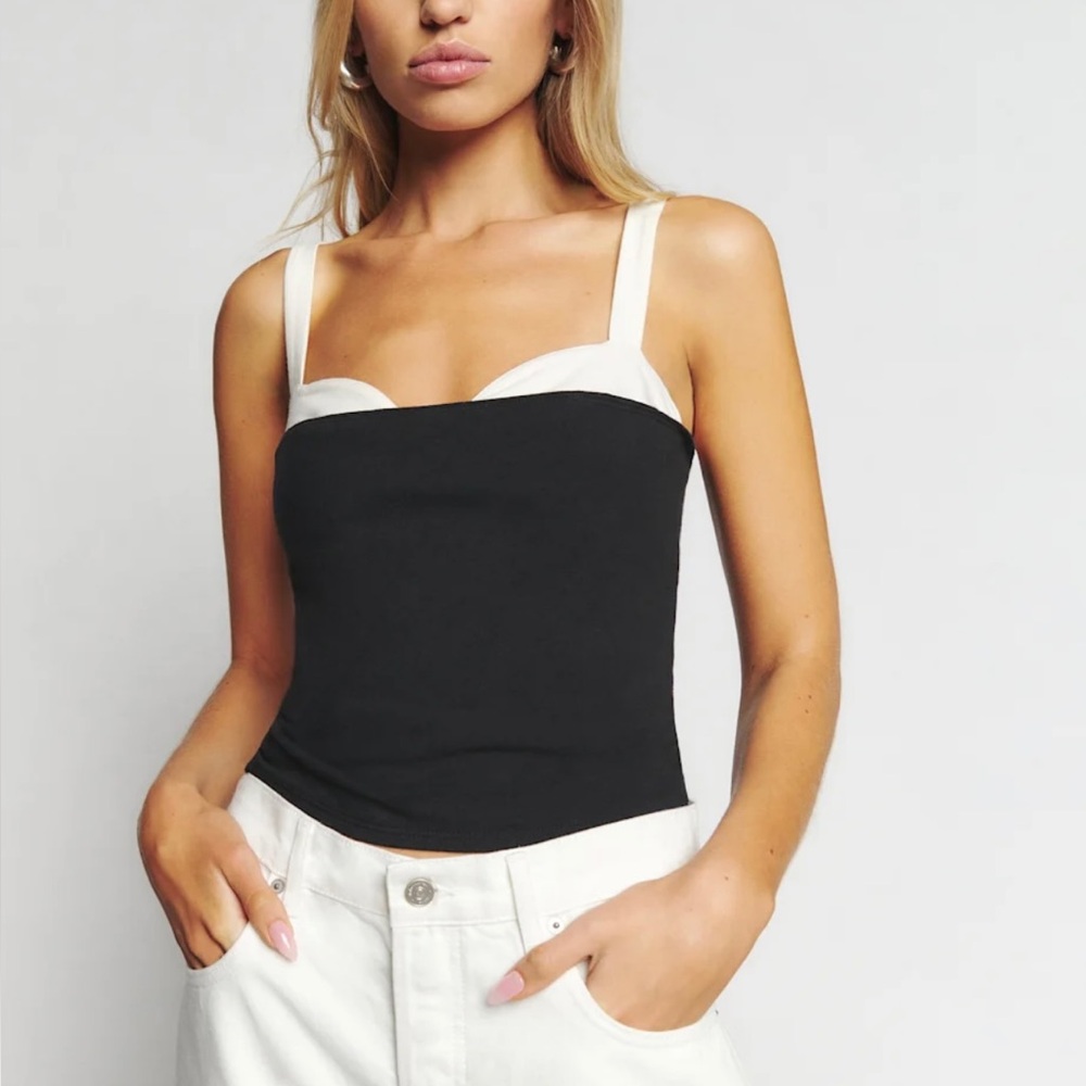 Reformation Harlan Knit Top